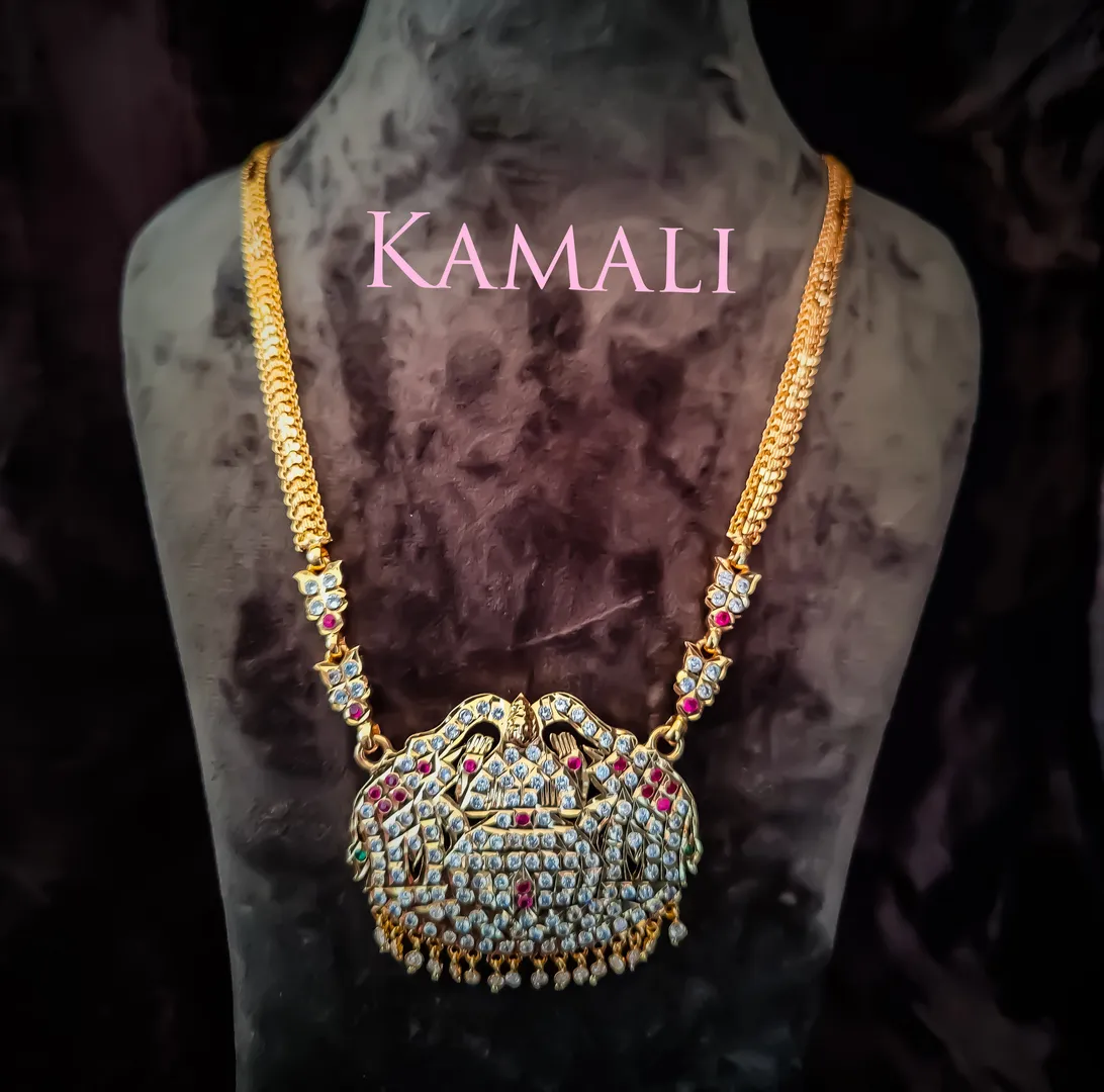 Impon Gaja Lakshmi Dollar Chain
Artificial Gold P...