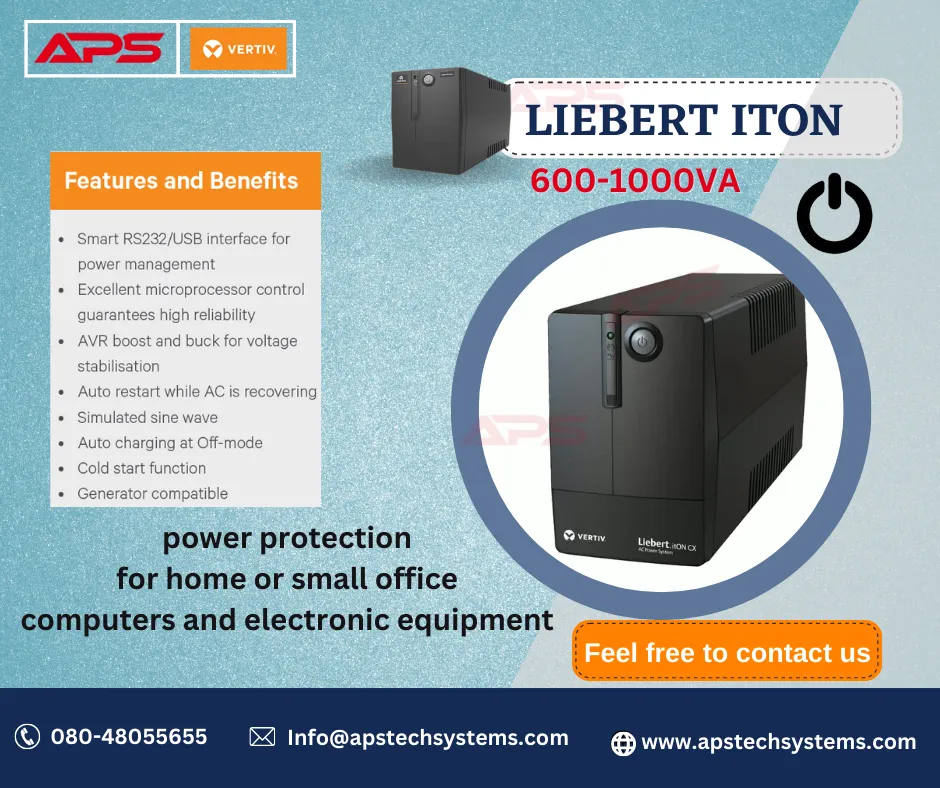 Online UPS Liebert ITON 600-1000 VA A line-interac...