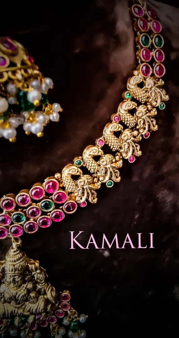 Lakshmi Nagas and Kempu Haram
Exclusive Antique J...
