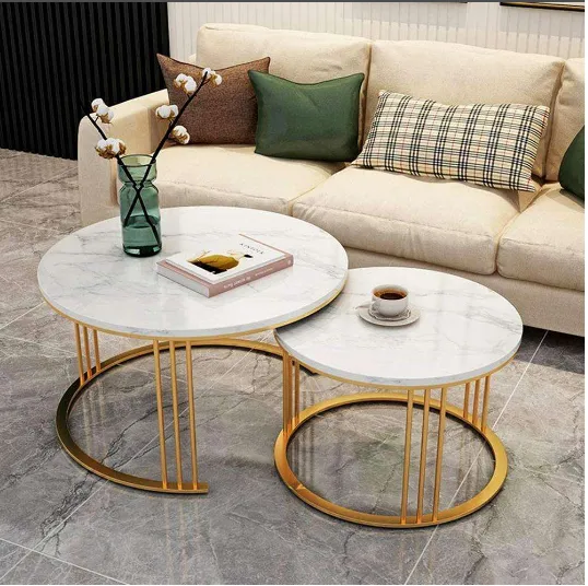 Golden Encircled Table shop the encricled tea/coff...