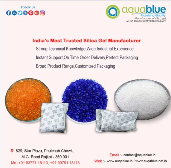 Silica Gel Beads white/blue/orange Manufacturers i...