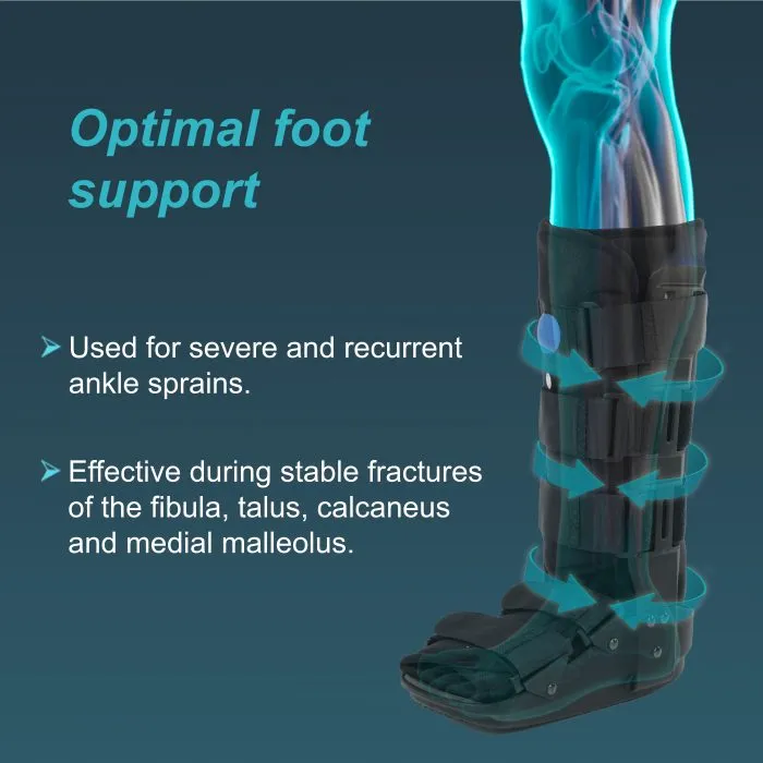 The Walker Boot Air has an integrated pneumatic ai...