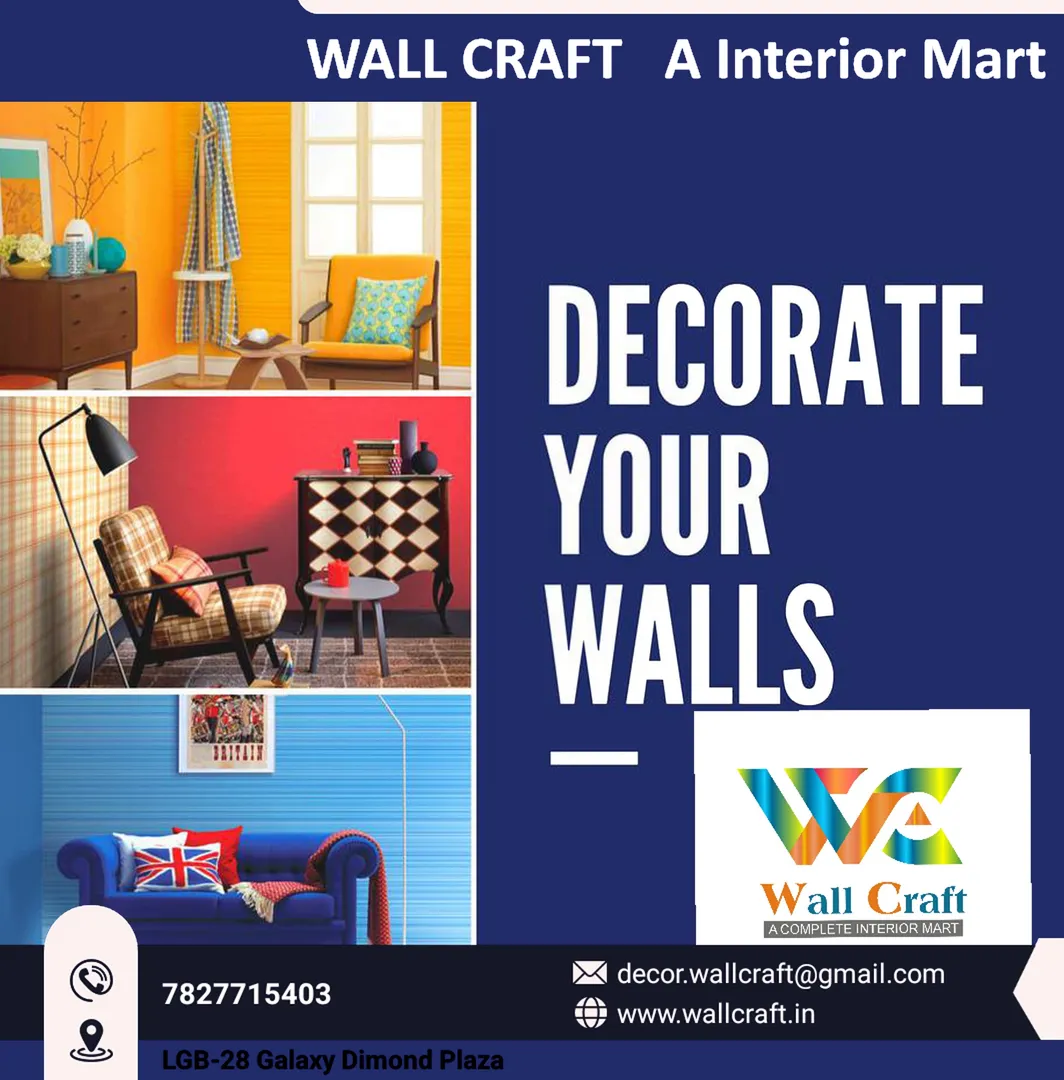 Interior Shop Noida extension
As wallcraft we deal...
