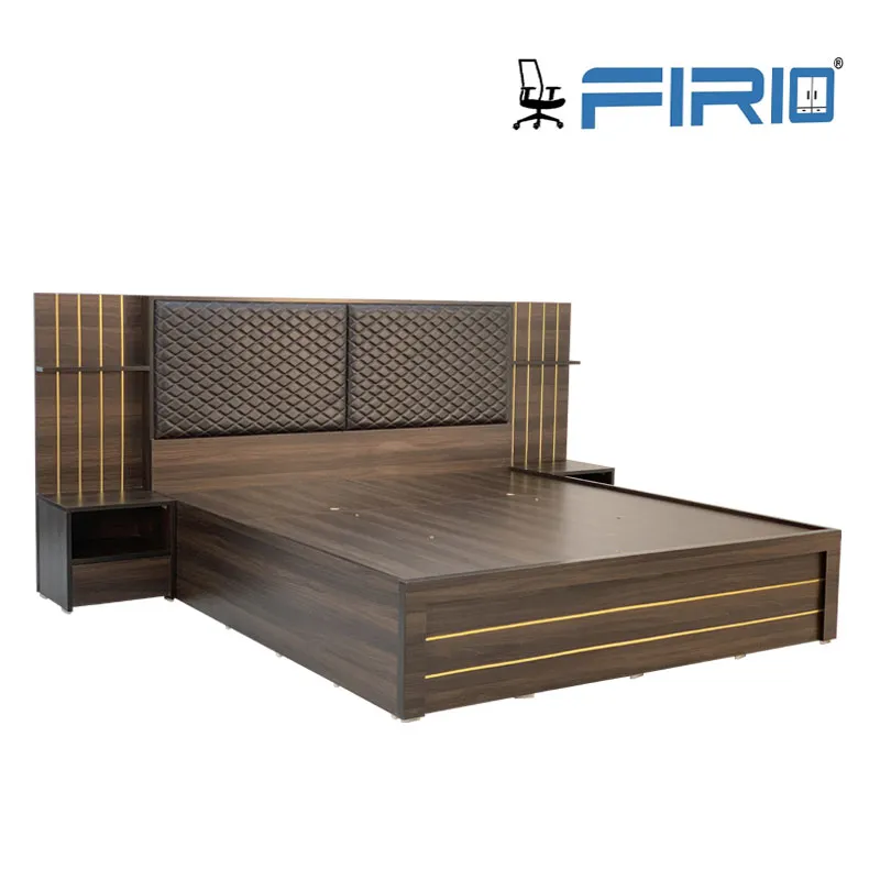 Wooden Bed design manufacturer near me
King size ...