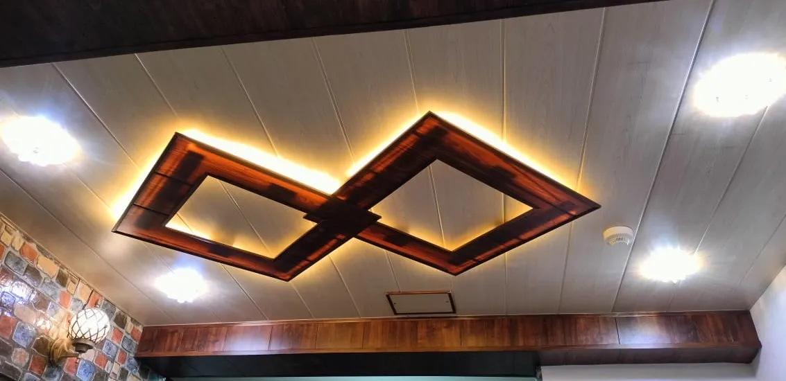 False ceiling
False ceilings with PVC panel work...