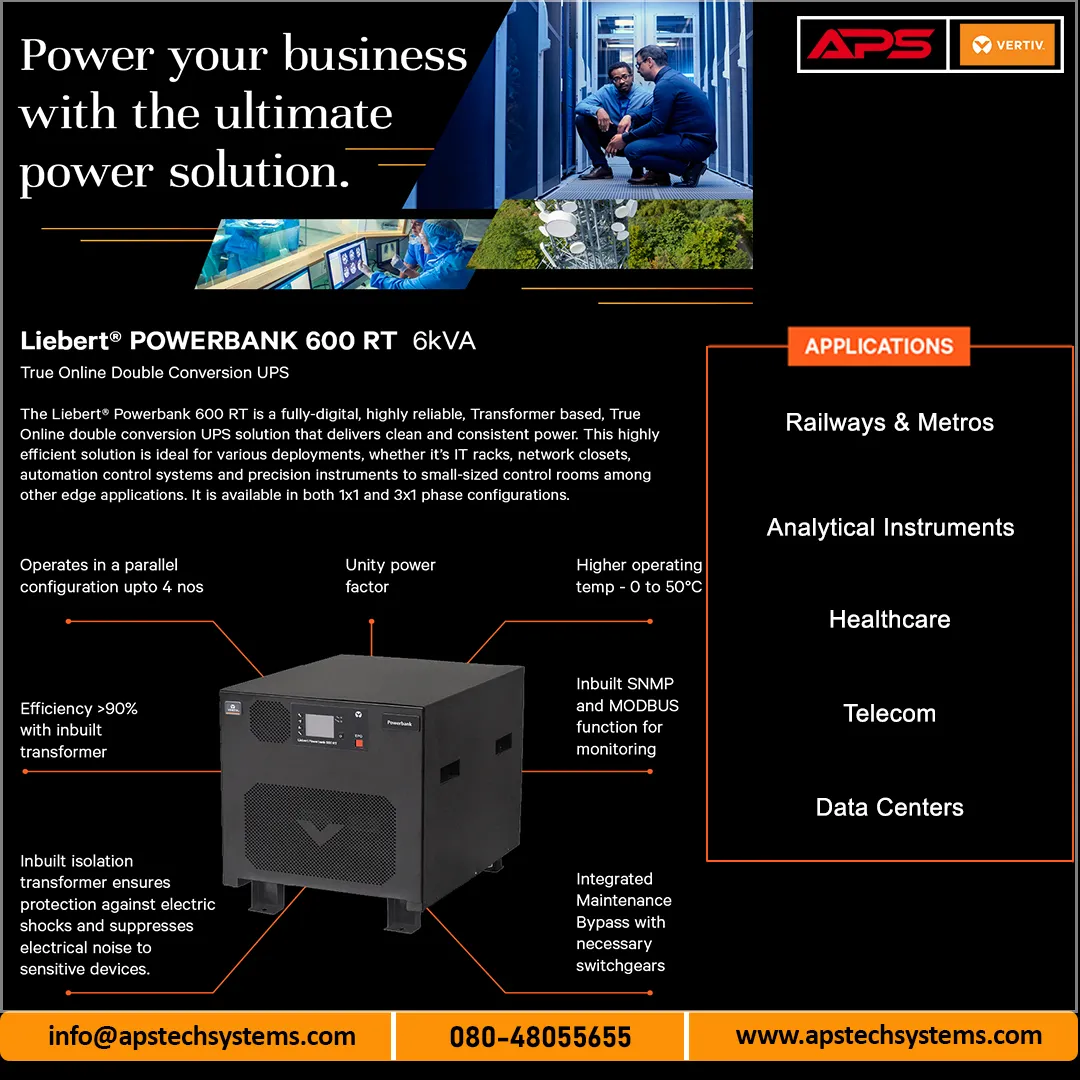Online UPS Dealers in Hyderabad, Liebert Powerbank...