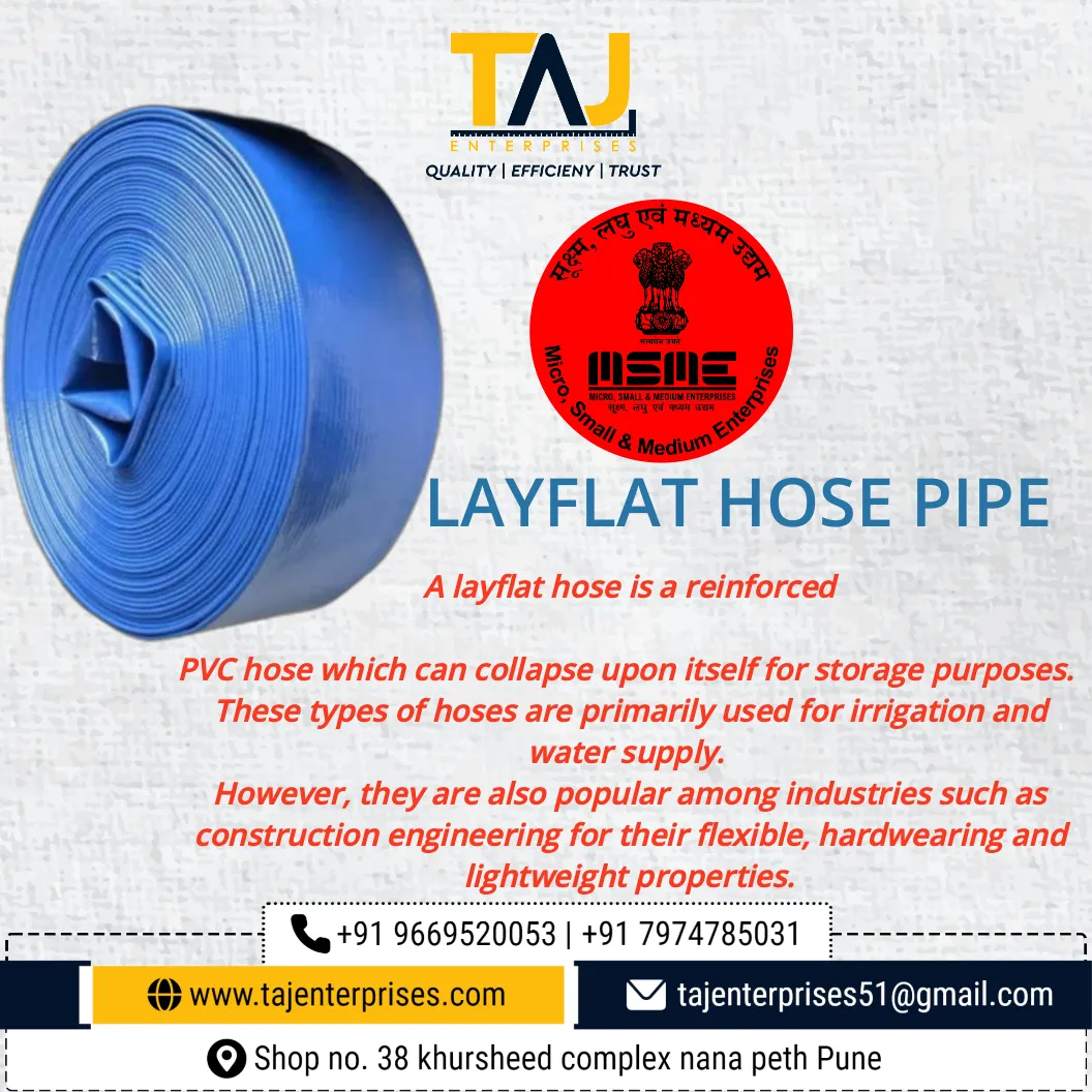 #tajenterprises
#layflathose #india #suppliers #im...