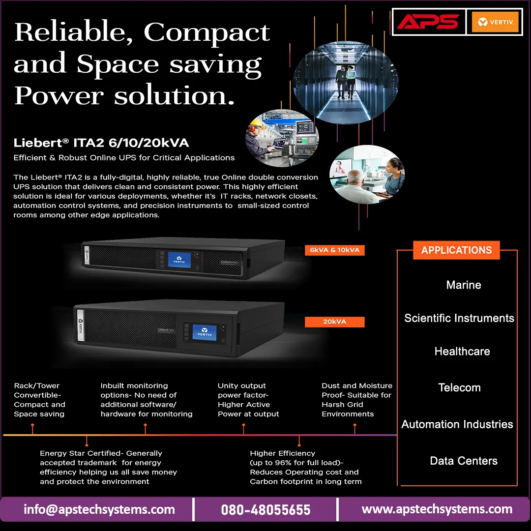 Online UPS Systems dealers in Hyderabad, Liebert I...