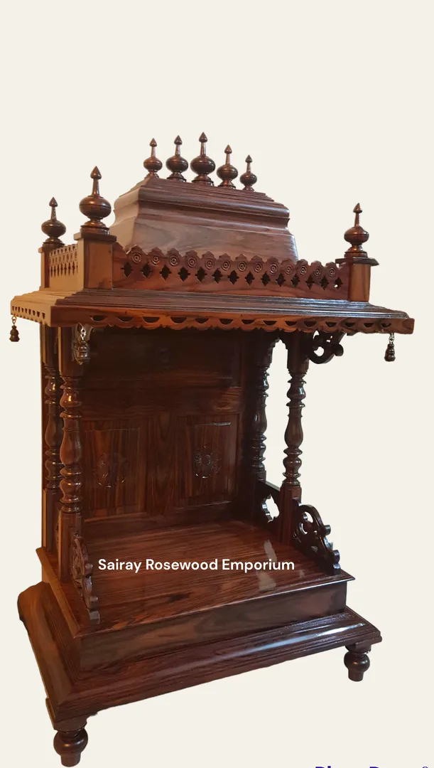 Rosewood Pooja mantap
depth 18"
width 28"
Heigh...
