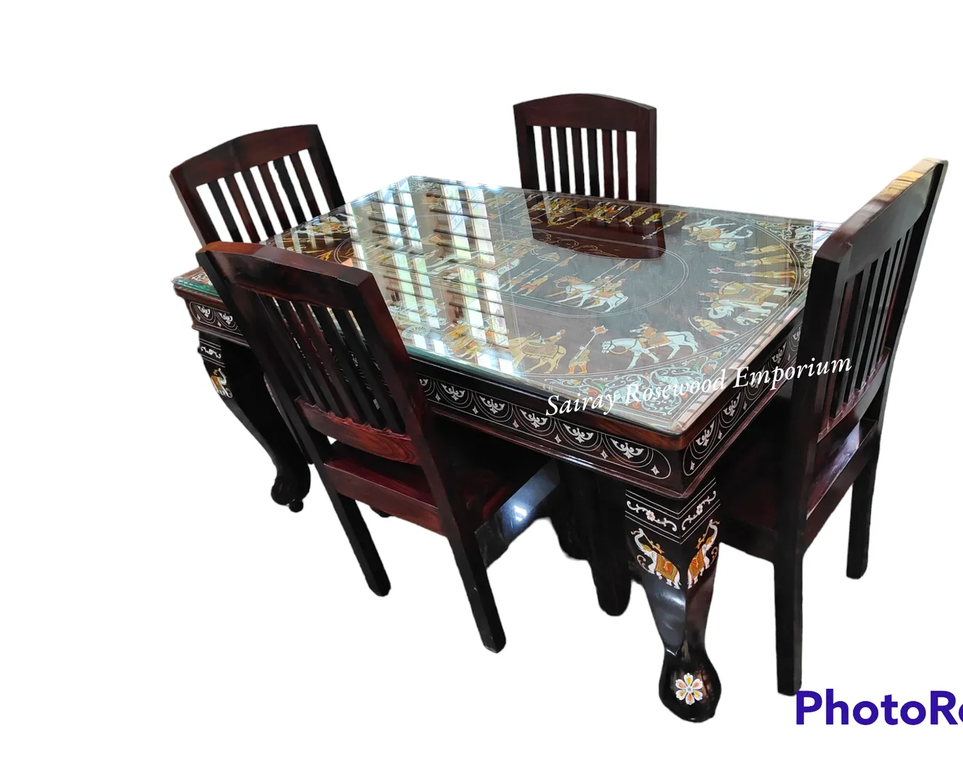 Rosewood Dasara Inlay work #FourseaterDinning
#Tr...