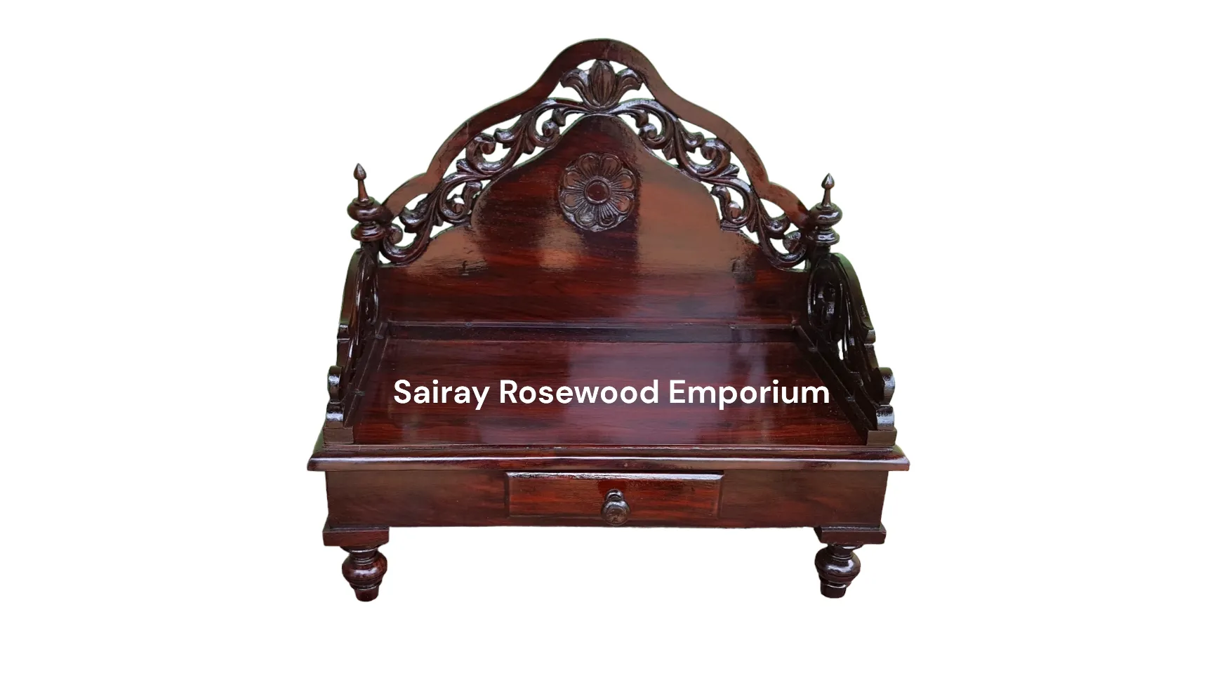 Roswood Pooja Mandasana
Depth 12"
Width 18"
Heig...