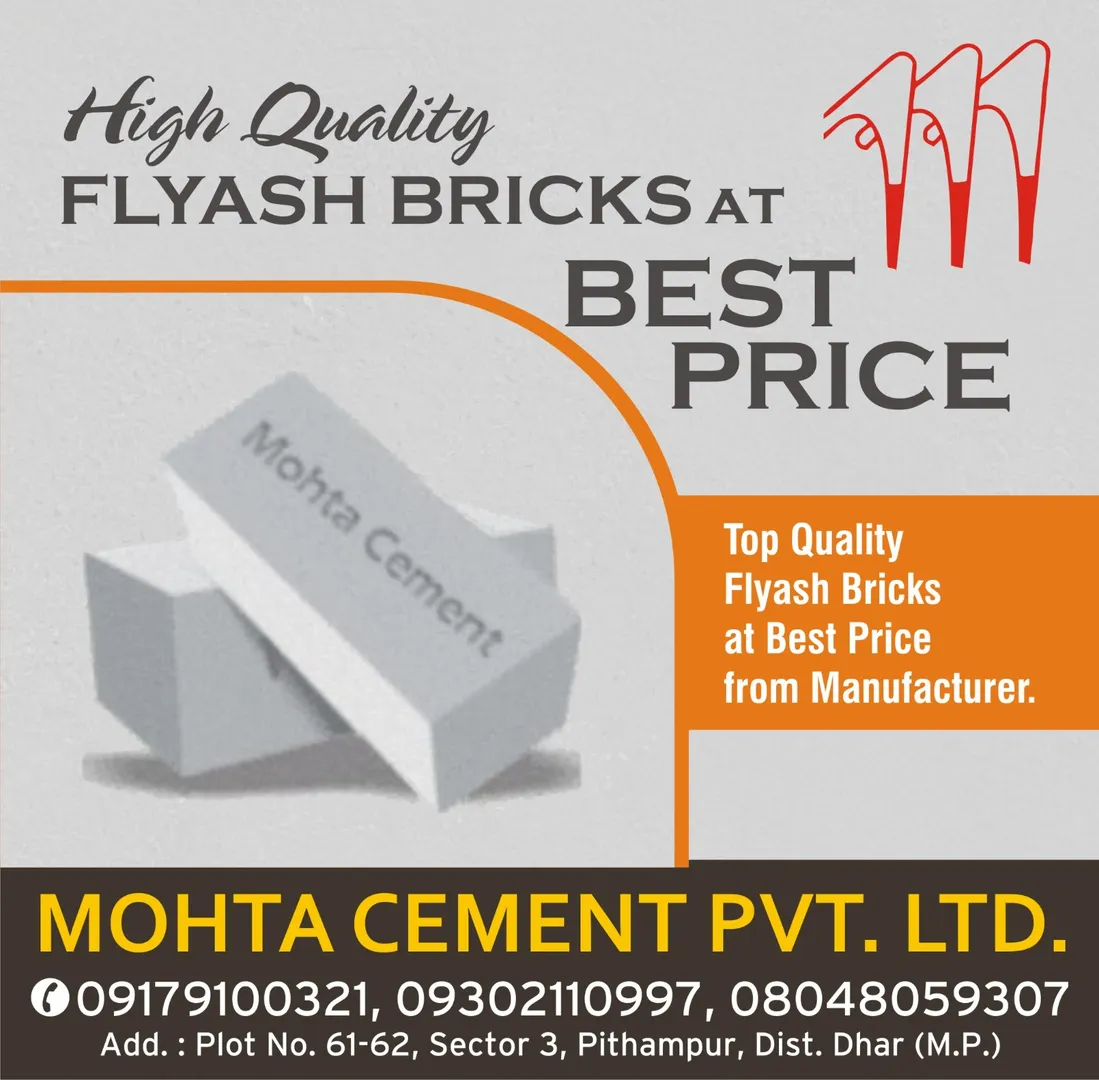 Best Manufacturer of Fly Ash Bricks In Indore
By c...