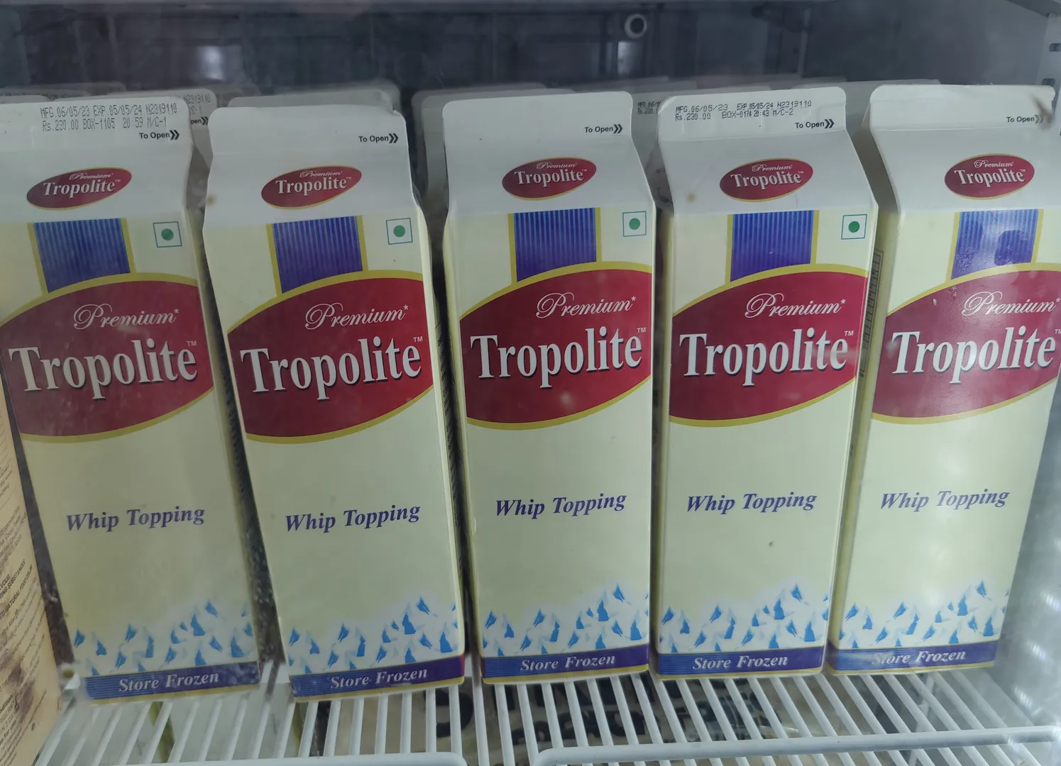 Tropolite premium whip topping at Rs. 135/- grab y...