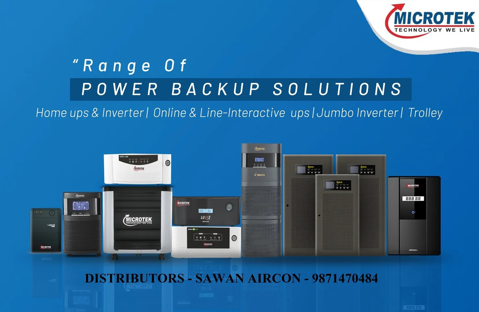 Microtek Inverter Dealer in Delhi
Auth. Distribut...