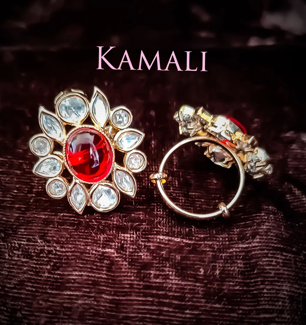 Bridal Kundan Rings
Free Size
Adjustable Rings
...