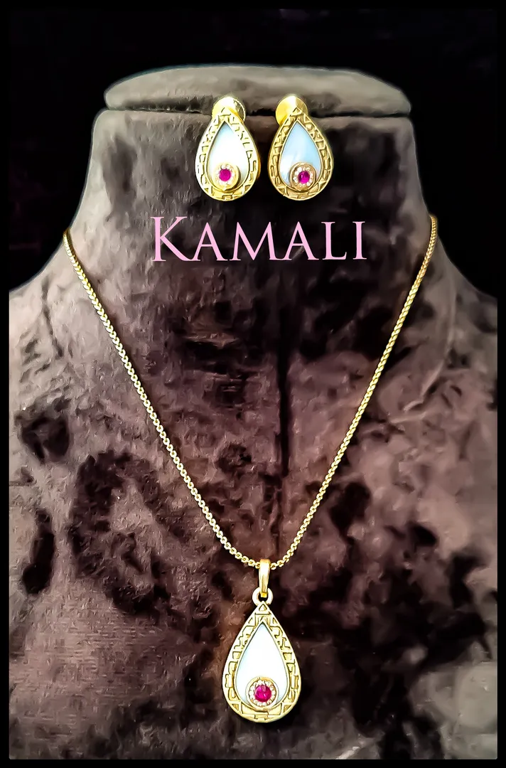 Mother of Pearl Pendant Set
Exclusive Designer Je...