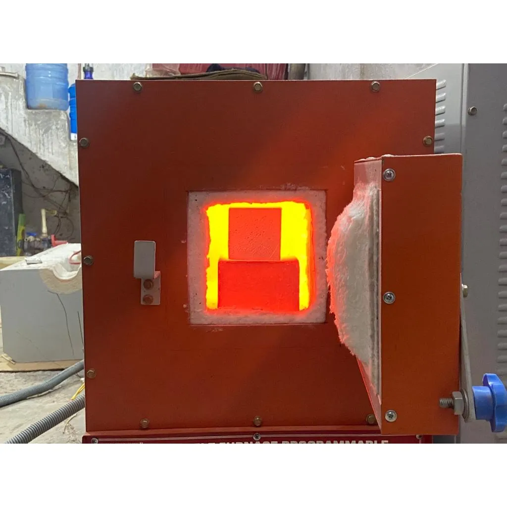 Muffle Furnace (Programmable):-
Make: HE (NSIC REG...