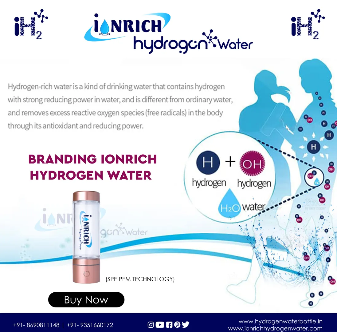 How Much Hydrogen Does a Hydrogen Water Bottle Pro...