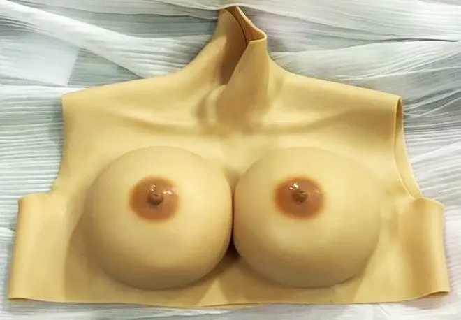 Wearable cross dress silicone suit jacket. Full si...