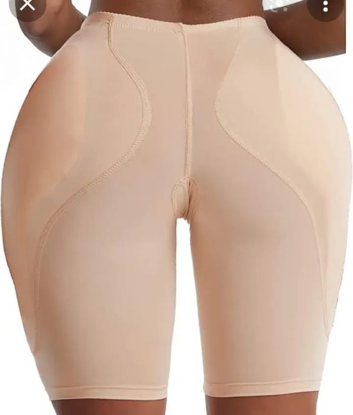 Long padded hip up body shape garments . Enhances ...