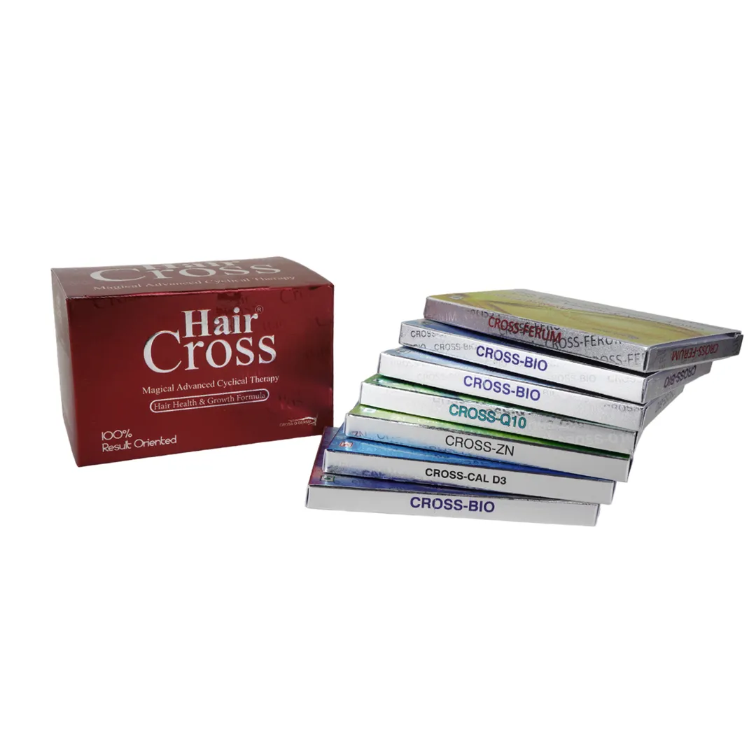Our Hair Cross Cyclical Therapy increases blood fl...