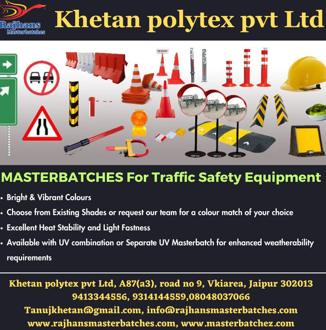 MASTERBATCHES For Traffic Safety Equipment
Bright...