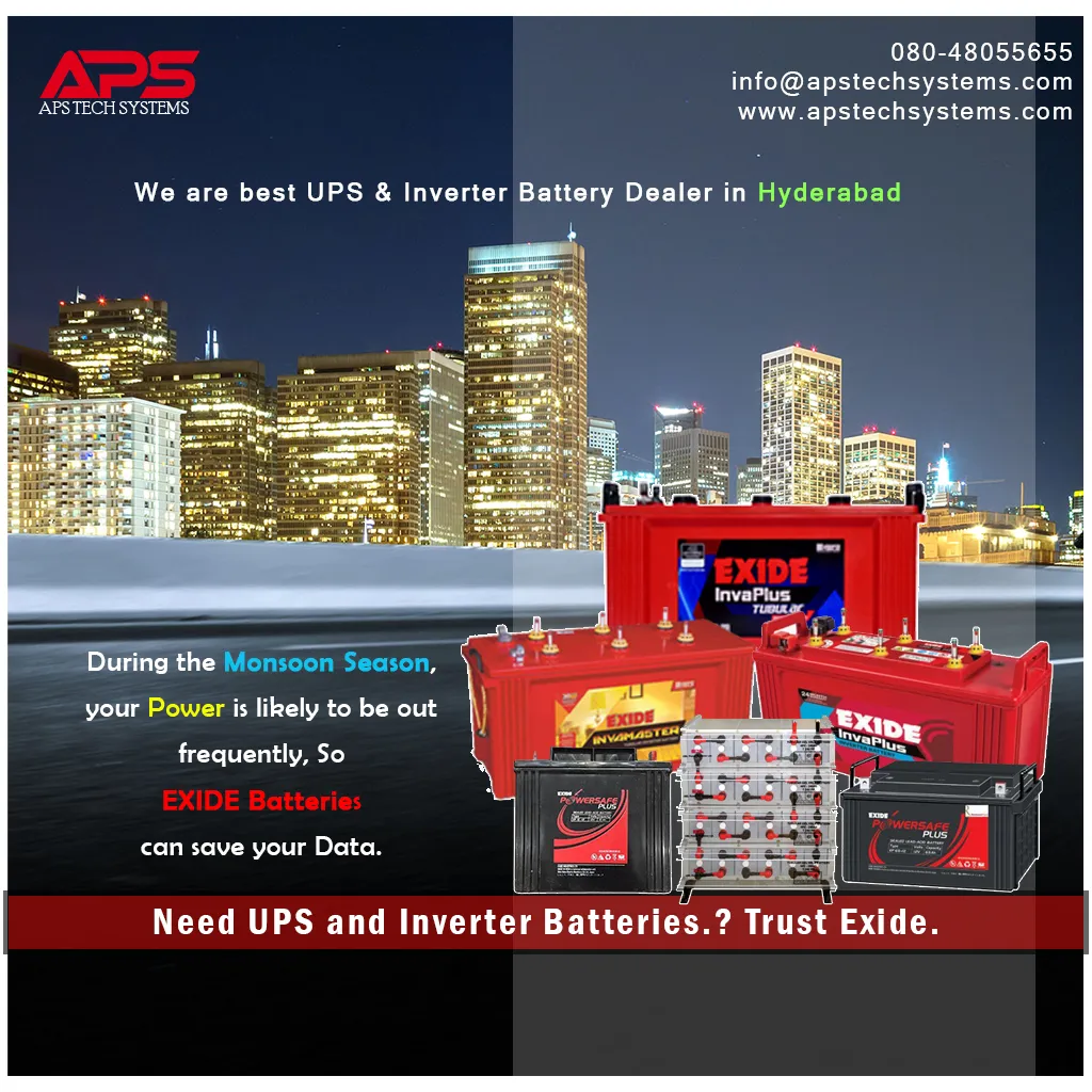 Exide Batteries , UPS Batteries , Inverter Batteri...