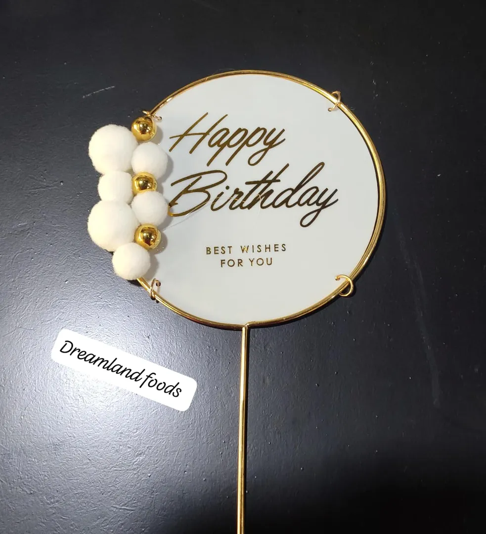 imported topper happy birthday topper #goodquiltyc...