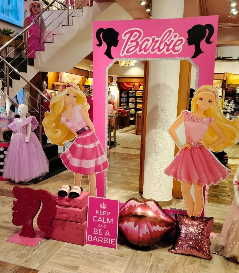 Barbie theme Decor.For theme parties, Birthday Dec...