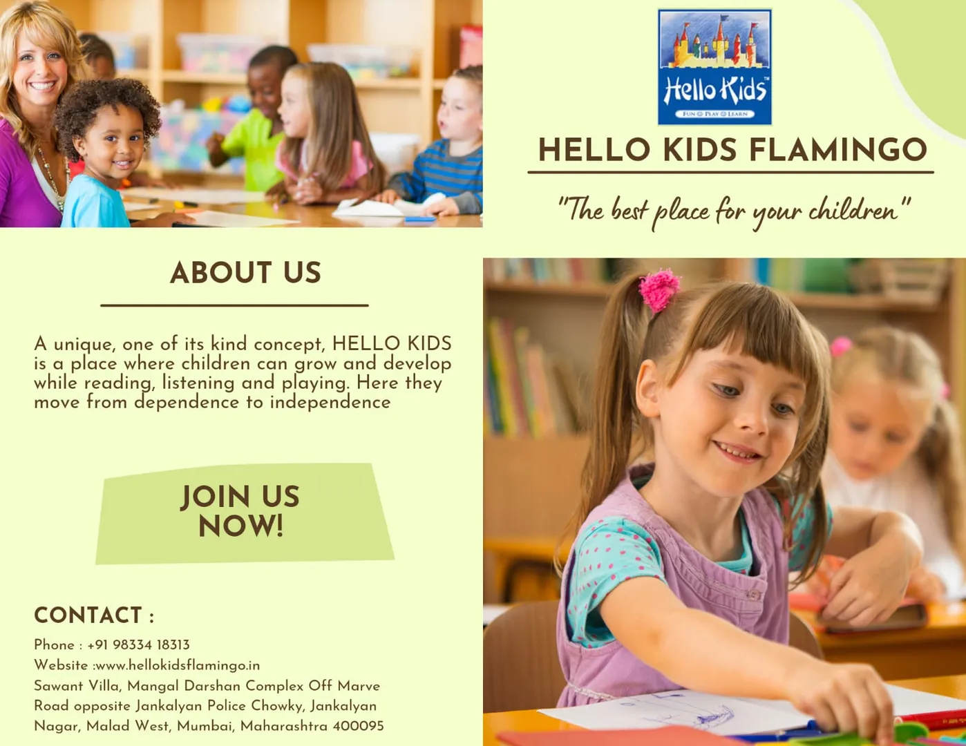 Preschool education plays a pivotal role in laying...