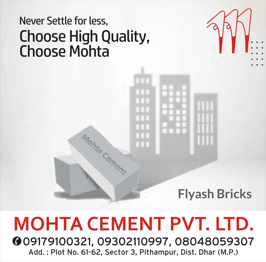 High-Quality FlyAsh Bricks Supplier In Indore
Bef...