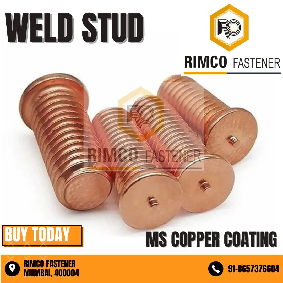 Copper Coated Weld Studs.
Copper Coated Weld Stud...