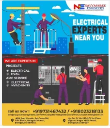 THE BEST ELECTRICAL SERVICE
Navyashree Engineers a...
