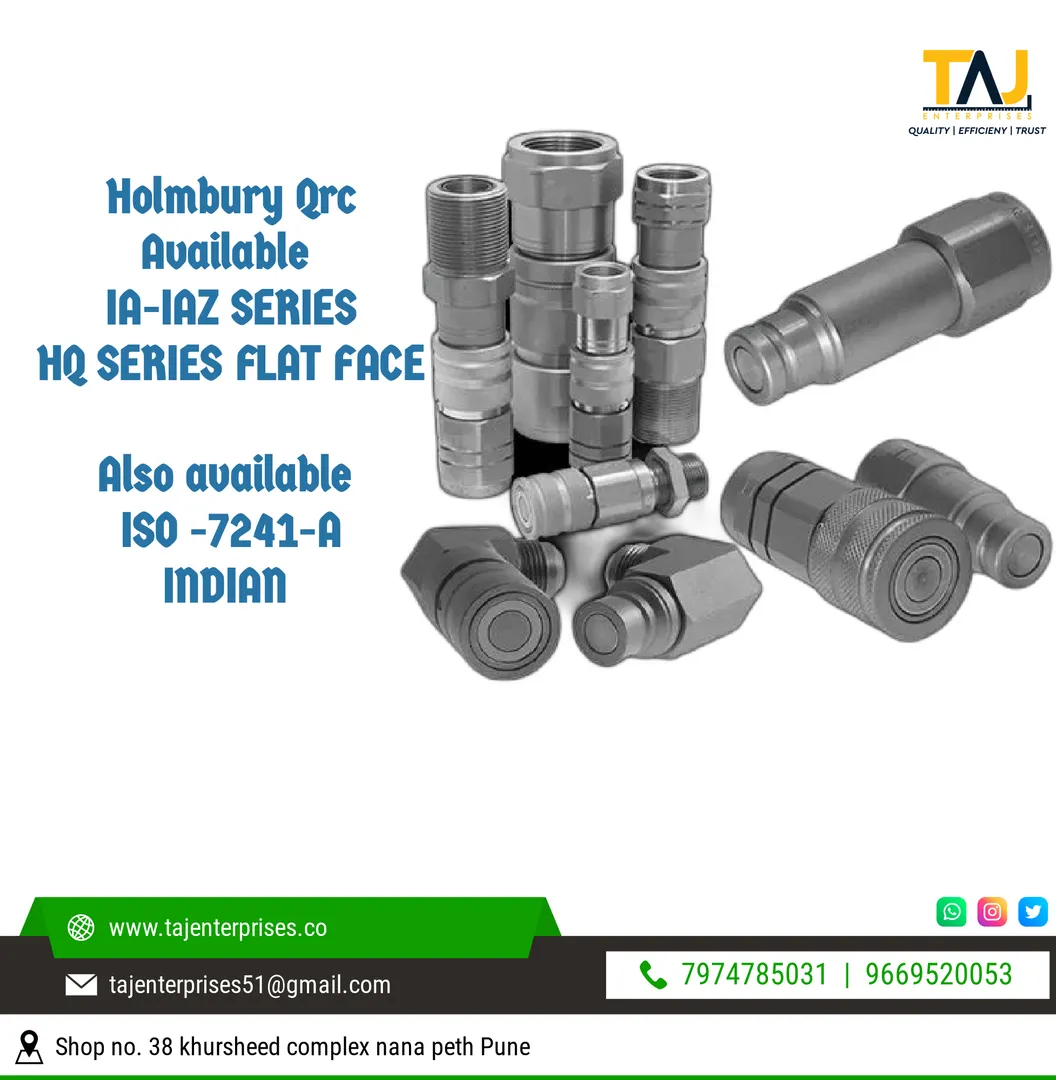 #TAJ ENTERPRISES
Flat Face Couplings are state-of-...