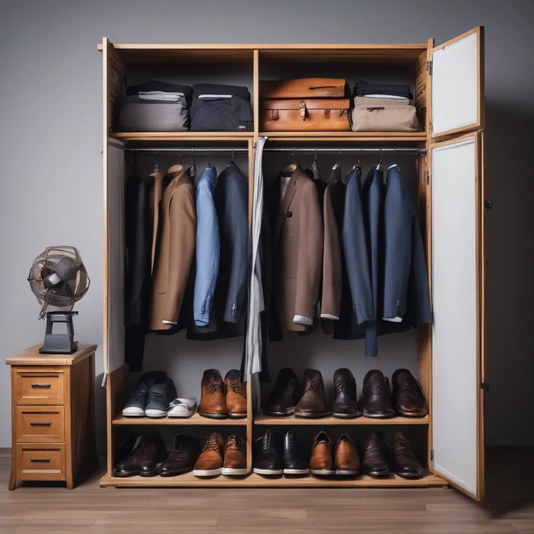 Which wardrobe is best for home iron or wooden The...