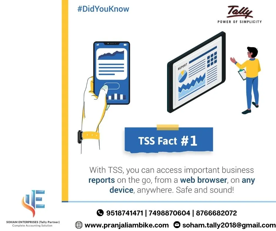 TallyPrime TSS (Renew tally in new version)
You ...