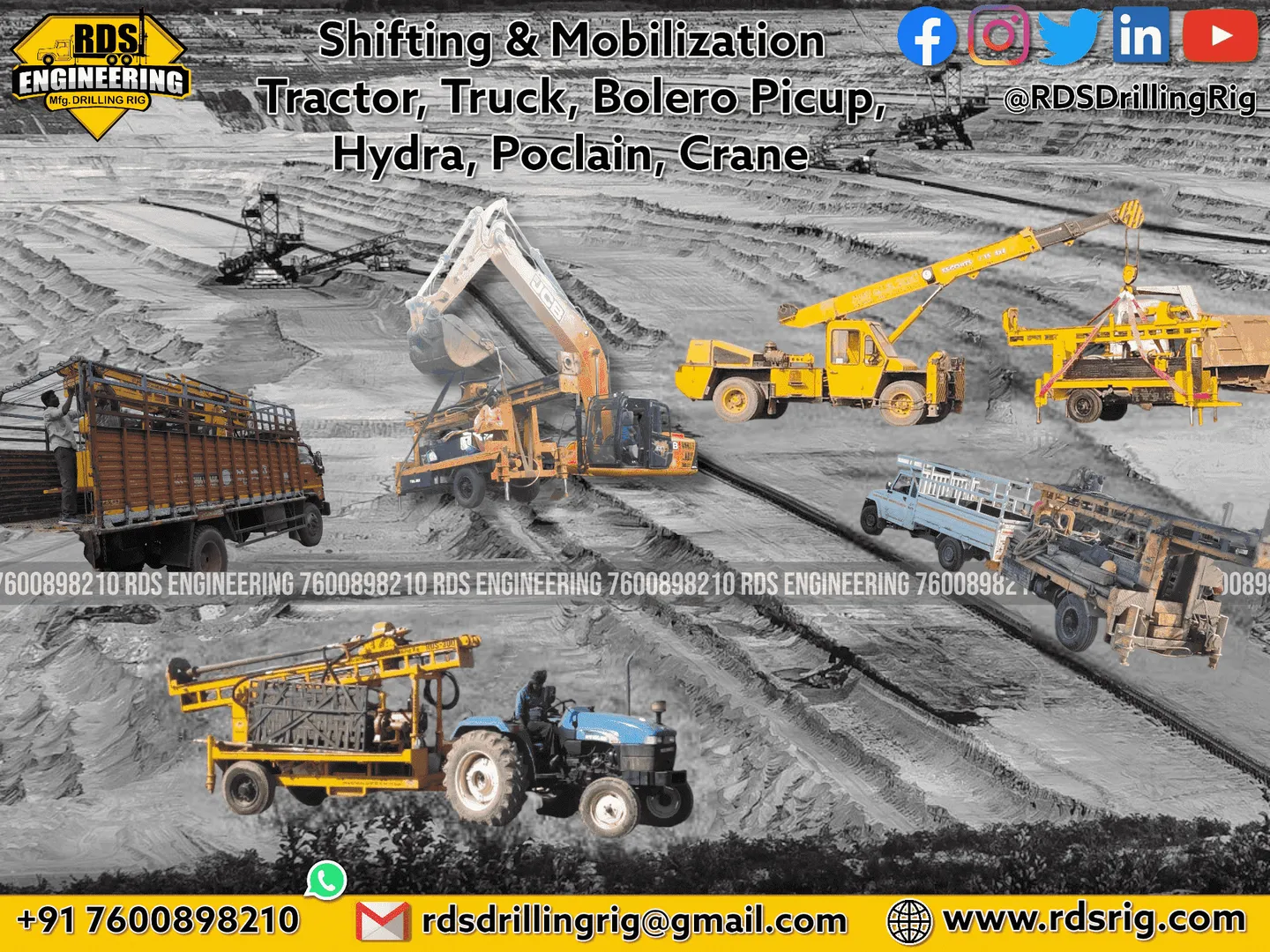 Advanced drilling rig designed for easy mobilizati...