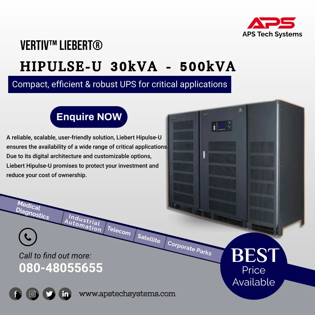 Liebert Hipulse - U 30kva - 500kva
A reliable, sc...