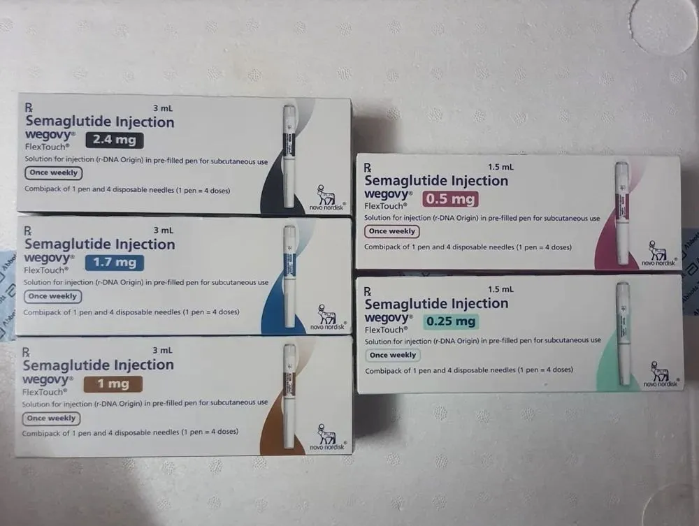 Semaglutide Injections 0.25mg / 0.5mg / 1mg / 1.7mg / 2.4mg – Trusted Global Supply from Cordium