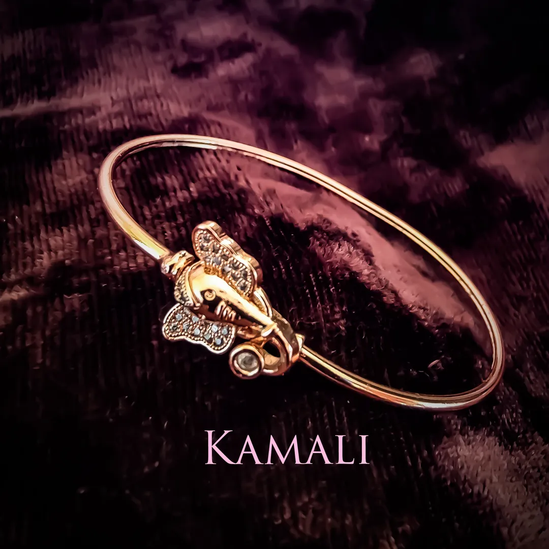 Rose Gold Bracelets
Ganesha Face Bracelet
Rose ...