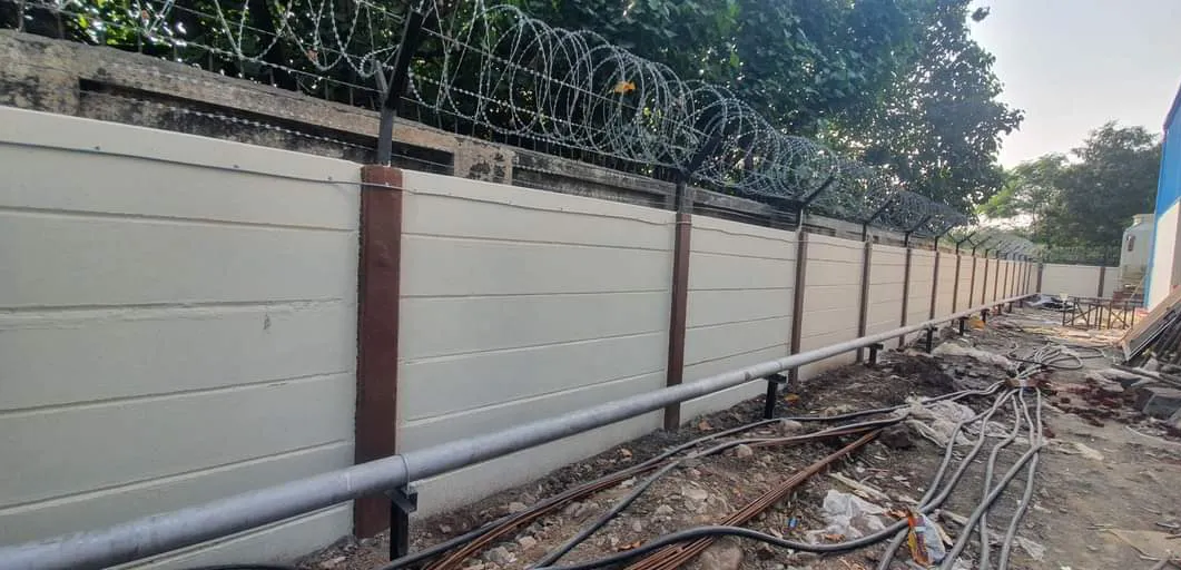 RCC prestressed precast compound wall
we Trilok p...