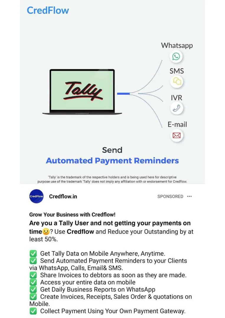 CredFlow (Tally on Mobile)
Description :
Credflow ...