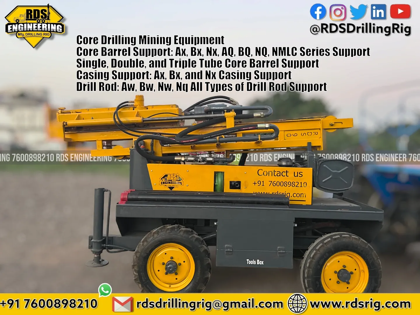 Advantages of Mini Portable Soil Investigation Dri...