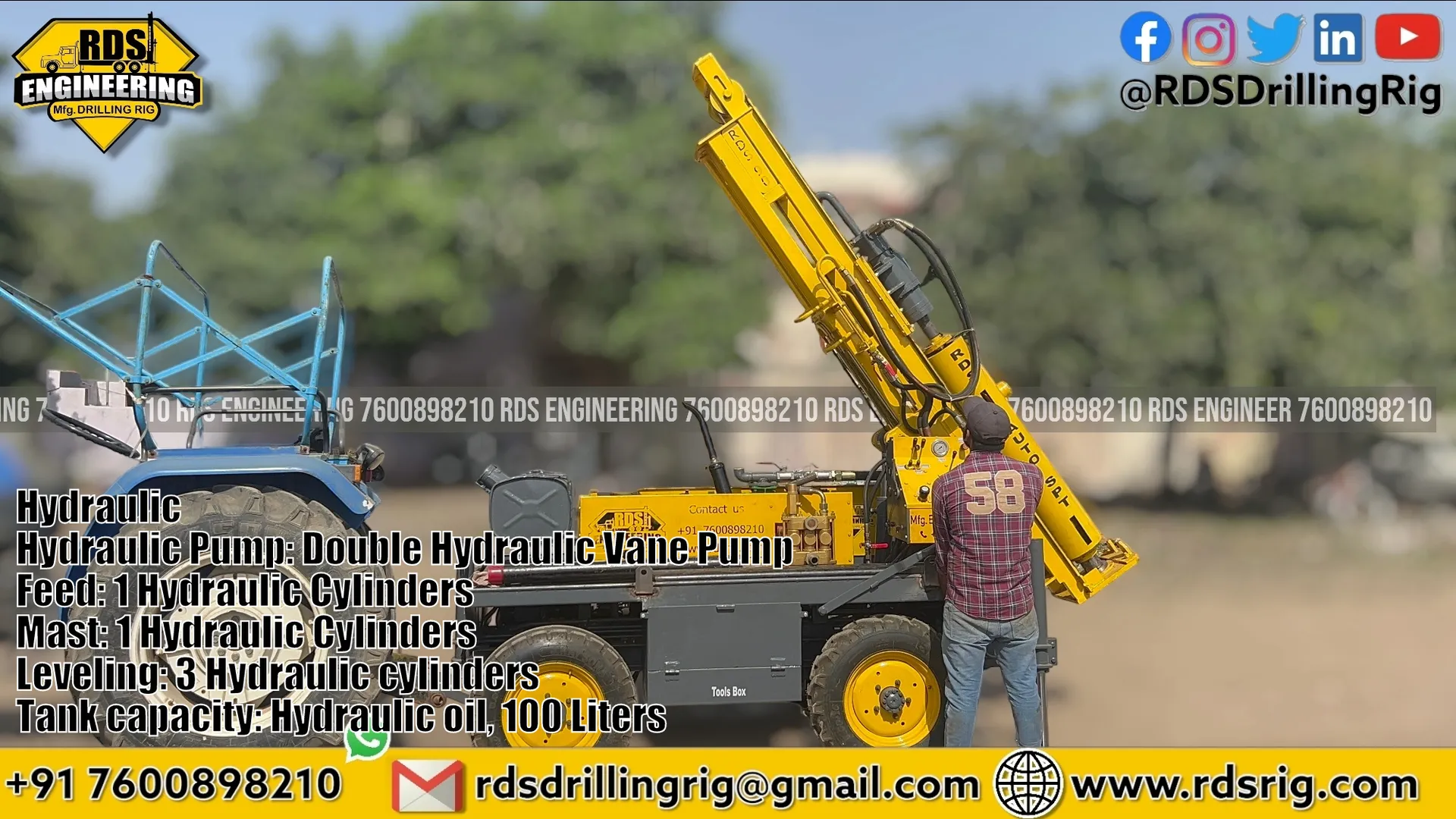 Soil Investigation with RDS Drilling Rig Manufactu...