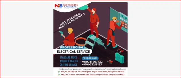 Proffessional electrical Service
We are responsibl...