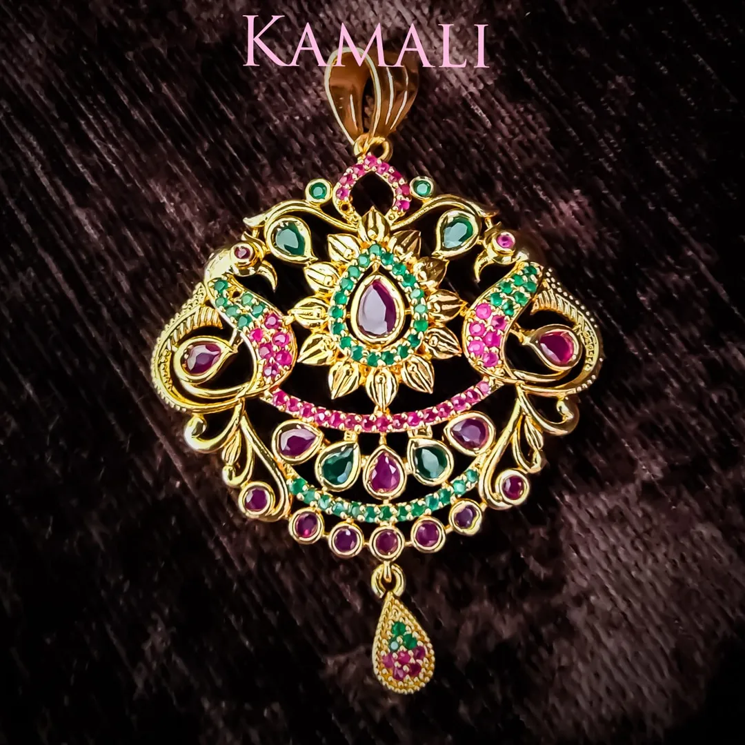Pendant Set
Artificial Gold Plated Impon Jeweller...