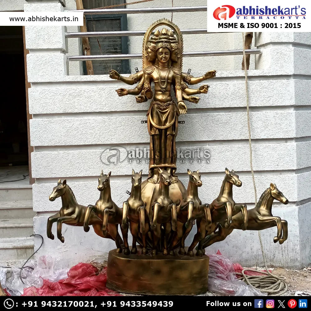 FRP Suryadev Statues manufactured by Abhishek Arts...