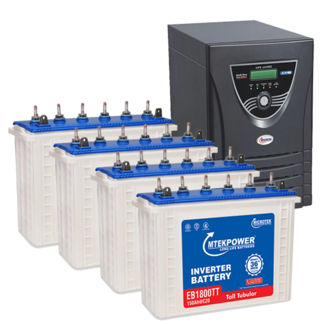 Microtek Inverter JM SW 4000/48V
With Microtek Bat...