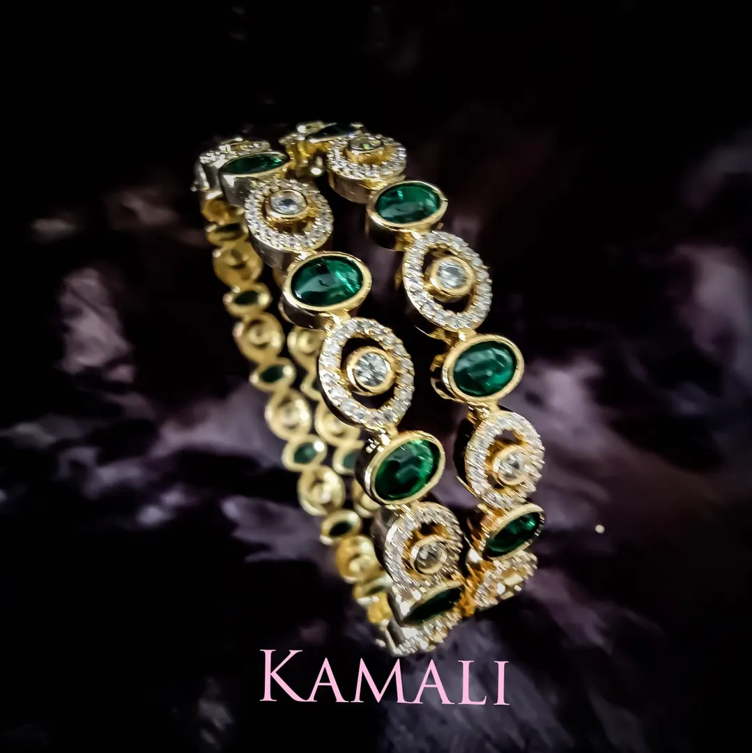 CZ and Kempu Bangles Collections
Artificial Gold ...
