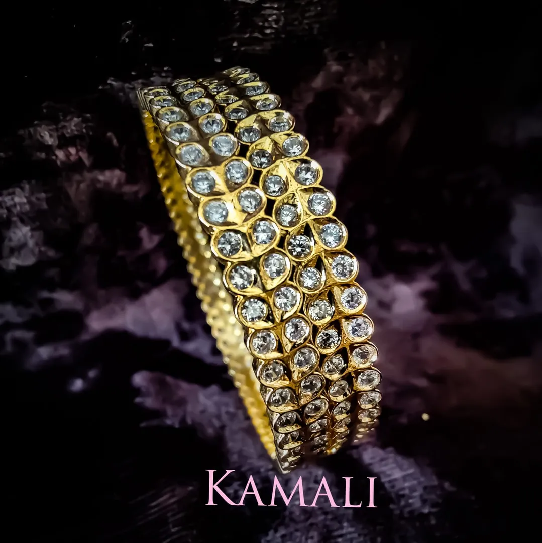 CZ and Kempu stone Bangles
Lazuli Collections
Ka...